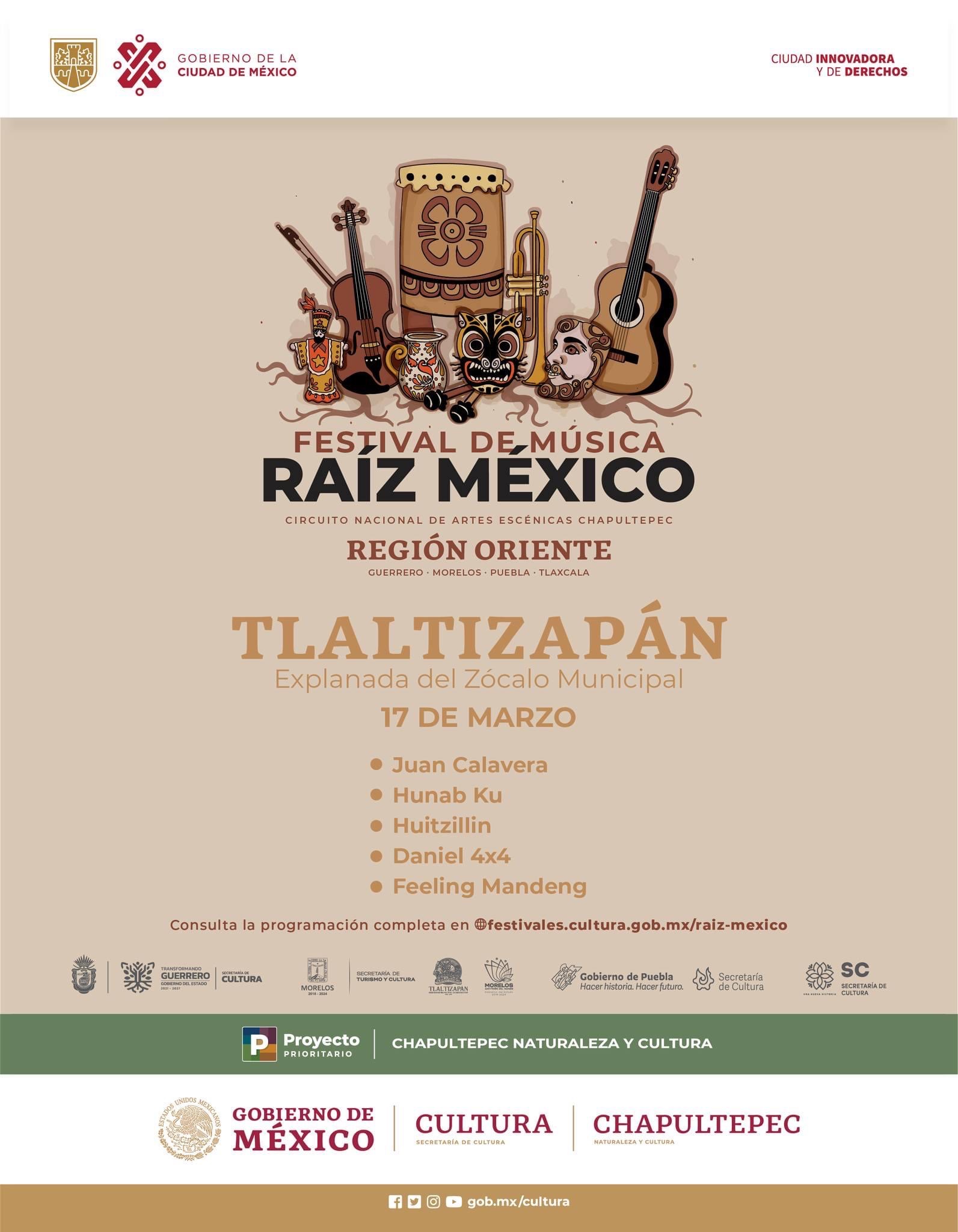 FESTIVAL DE MÚSICA RAÍZ DE MÉXICO